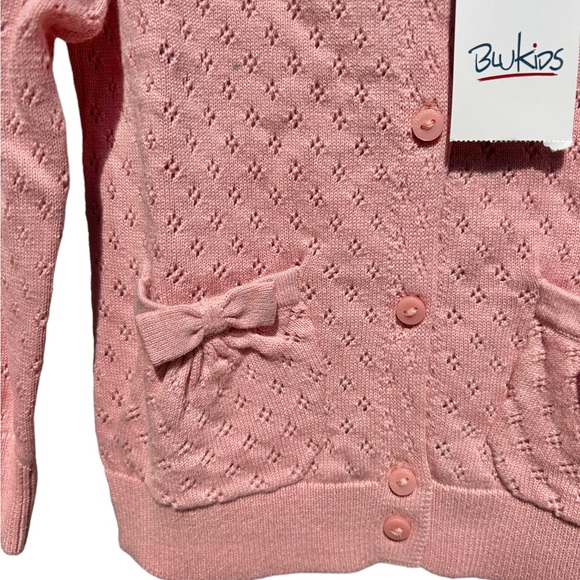 BluKids - Eyelet cardigan - Blush - 18-24 months - Picture 5 of 7